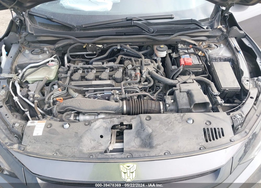 2019 HONDA CIVIC EX VIN: JHMFC1F33KX011690