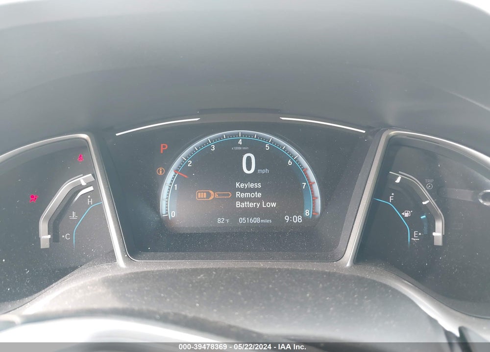 2019 HONDA CIVIC EX VIN: JHMFC1F33KX011690