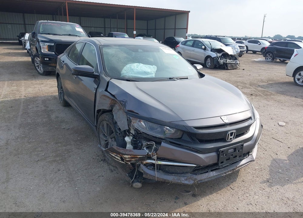2019 HONDA CIVIC EX VIN: JHMFC1F33KX011690
