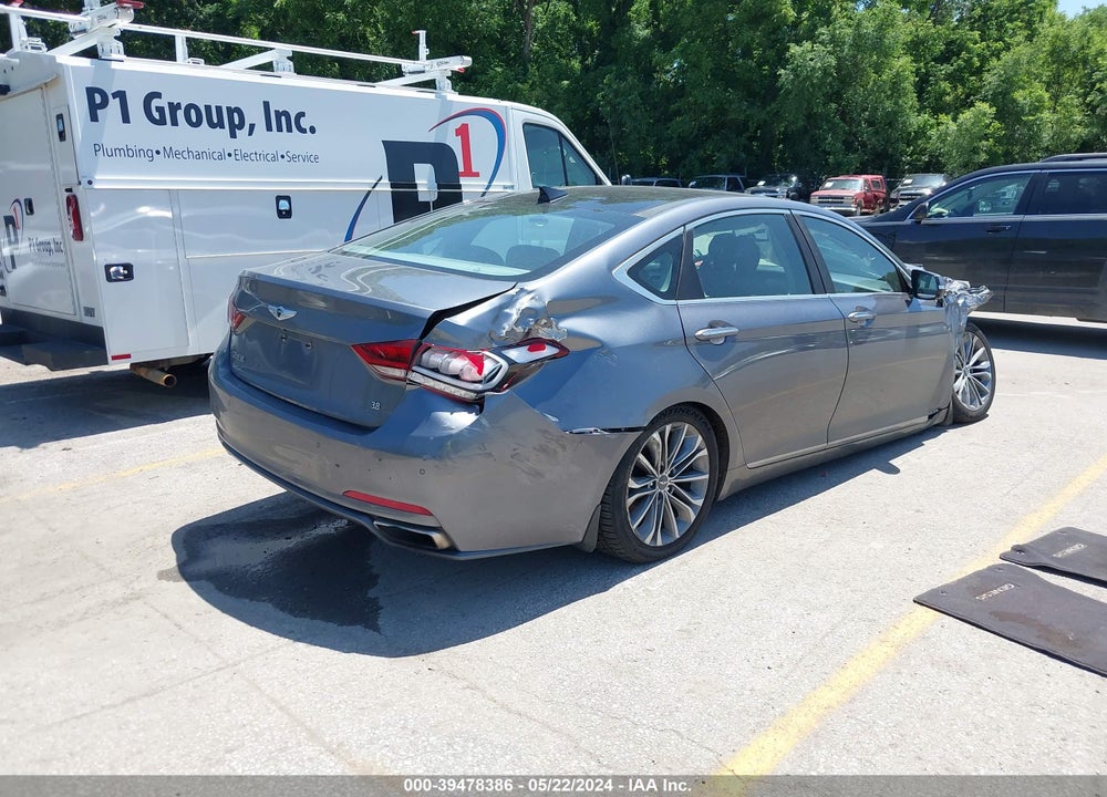 2016 HYUNDAI GENESIS 3.8 VIN: KMHGN4JE3GU128667