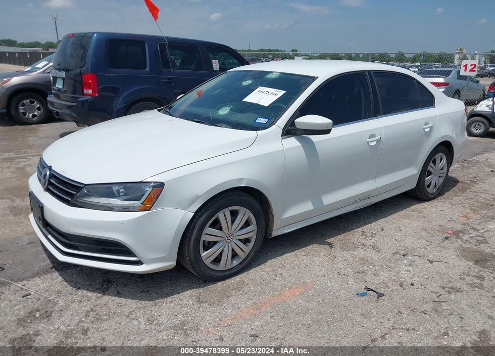 2017 VOLKSWAGEN JETTA 1.4T S VIN: 3VW167AJ2HM350335