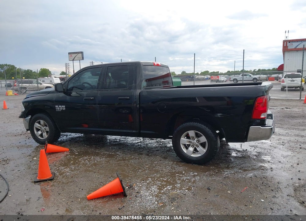 2019 RAM 1500 CLASSIC TRADESMAN QUAD CAB 4X2 6'4 BOX VIN: 1C6RR6FG3KS674856
