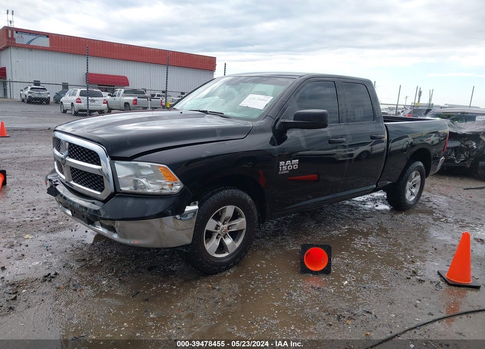 2019 RAM 1500 CLASSIC TRADESMAN QUAD CAB 4X2 6'4 BOX VIN: 1C6RR6FG3KS674856