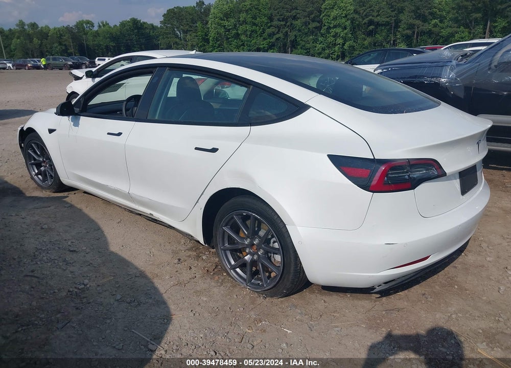 2022 TESLA MODEL 3 LONG RANGE DUAL MOTOR ALL-WHEEL DRIVE VIN: 5YJ3E1EB3NF190965