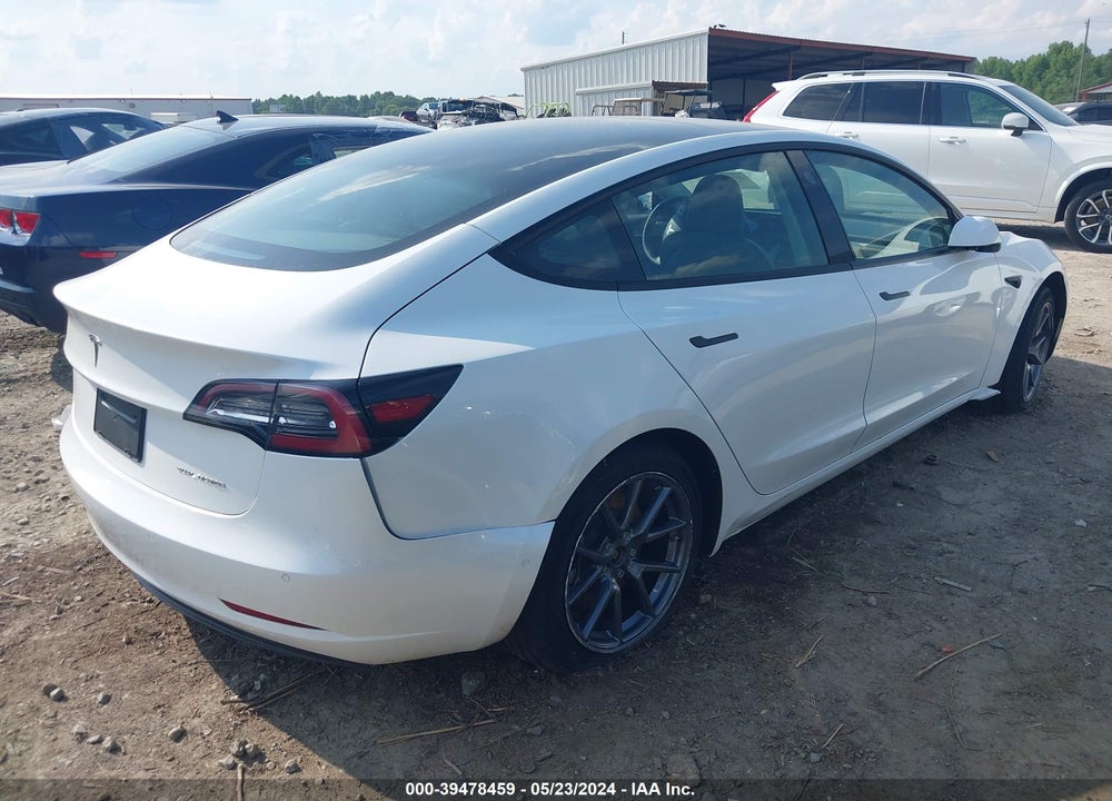 2022 TESLA MODEL 3 LONG RANGE DUAL MOTOR ALL-WHEEL DRIVE VIN: 5YJ3E1EB3NF190965