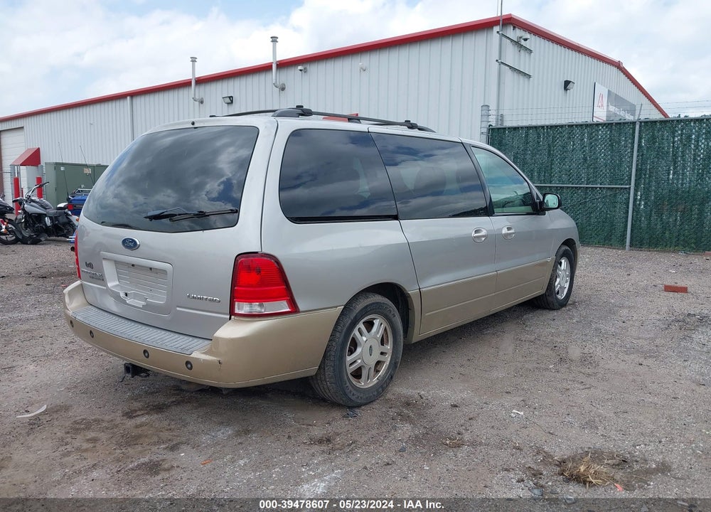 2004 FORD FREESTAR LIMITED VIN: 2FMZA58234BA70485
