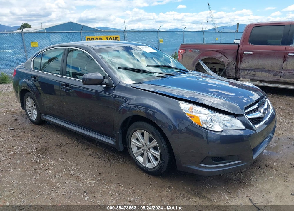 2012 SUBARU LEGACY 2.5I PREMIUM VIN: 4S3BMBC60C3040946