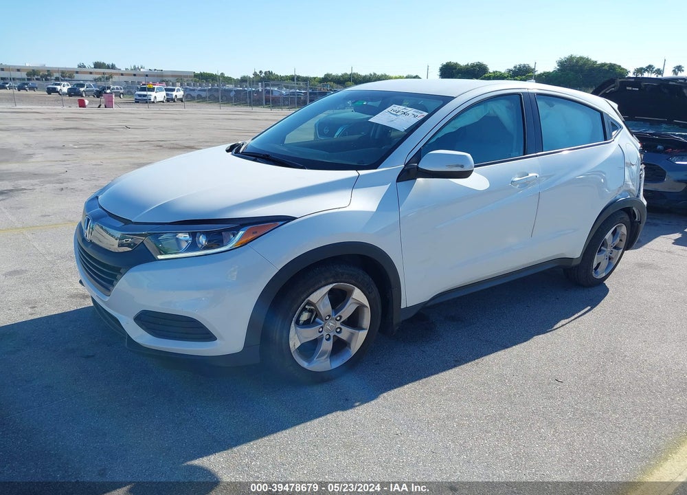 2022 HONDA HR-V 2WD LX VIN: 3CZRU5H34NM718415