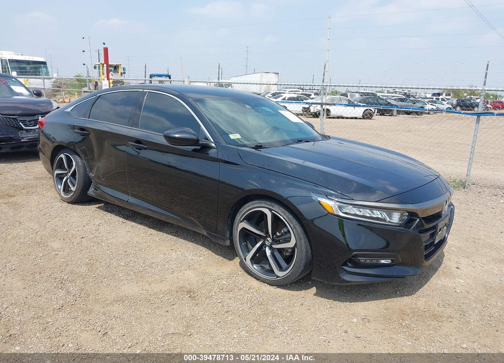 2019 HONDA ACCORD SPORT VIN: 1HGCV1F37KA139580