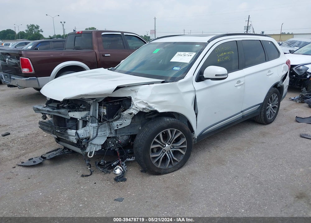 2016 MITSUBISHI OUTLANDER SEL VIN: JA4AD3A37GZ001004