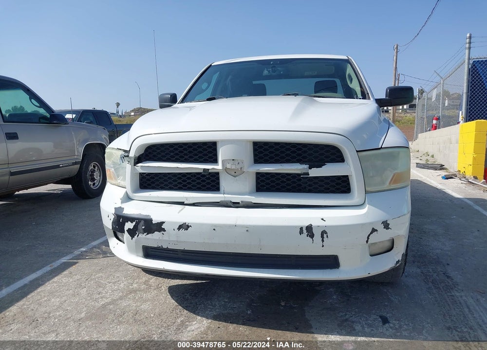 2012 RAM 1500 ST VIN: 1C6RD6KT2CS228345