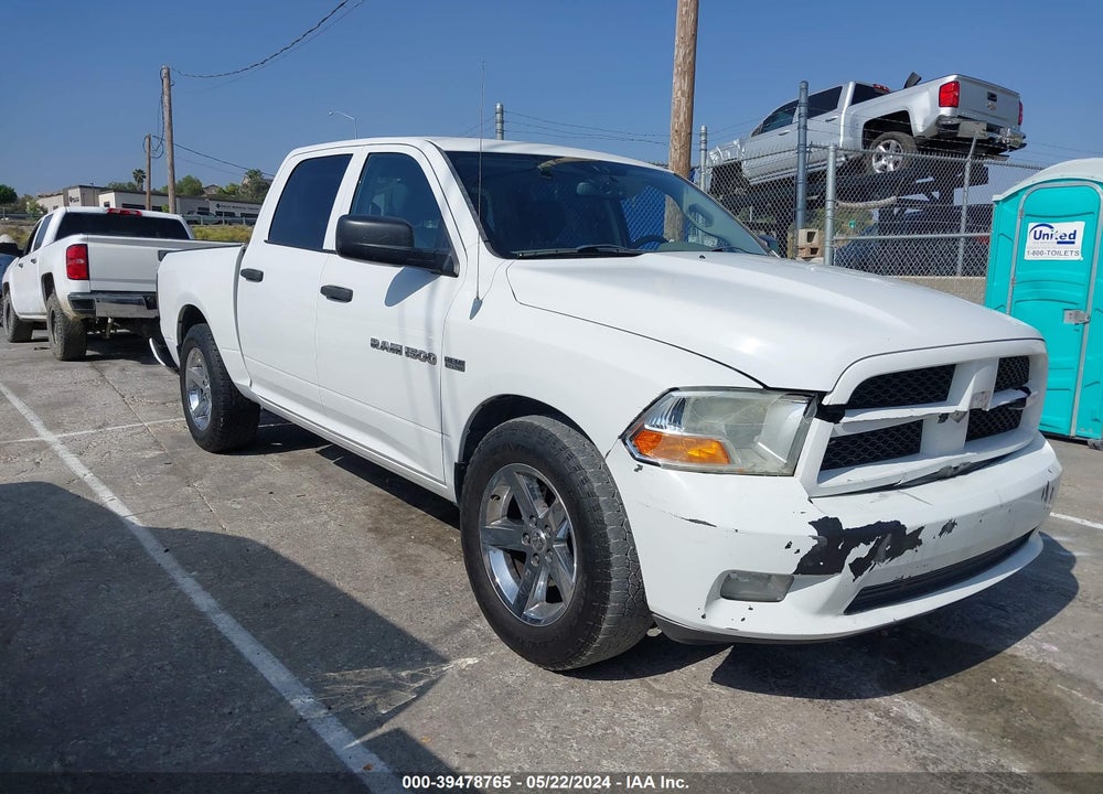 2012 RAM 1500 ST VIN: 1C6RD6KT2CS228345