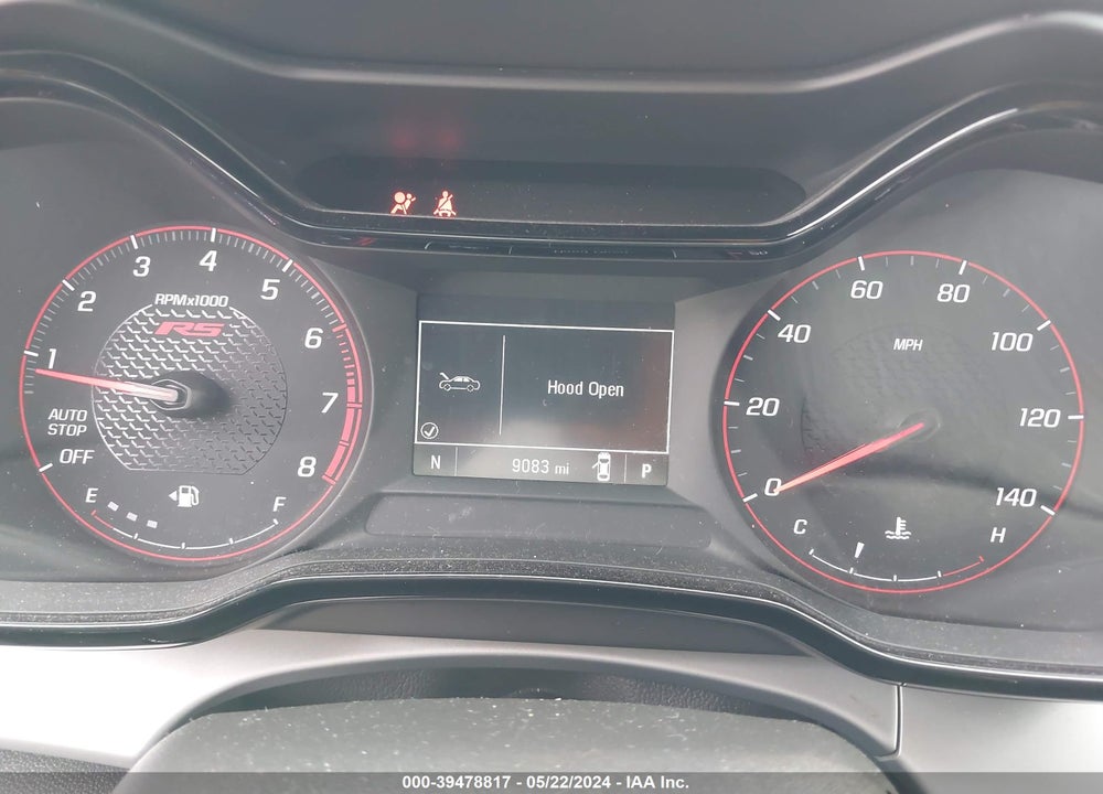 2024 CHEVROLET TRAX FWD 1RS VIN: KL77LGE23RC105732