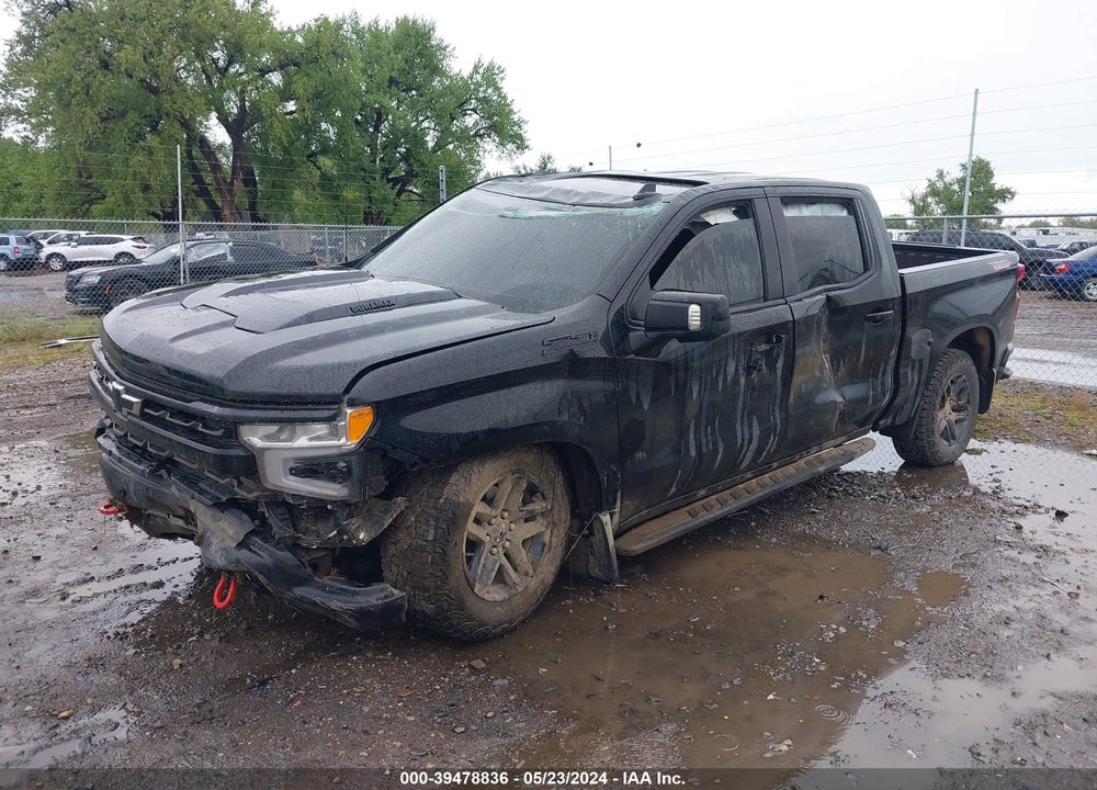 2024 CHEVROLET SILVERADO 1500 4WD SHORT BED LT TRAIL BOSS VIN: 3GCUDFE87RG181243
