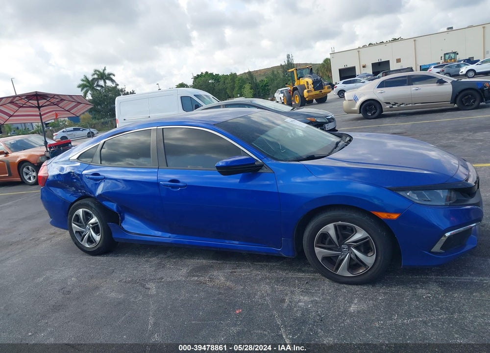 2019 HONDA CIVIC SEDAN VIN: 2HGFC2F63KH506821