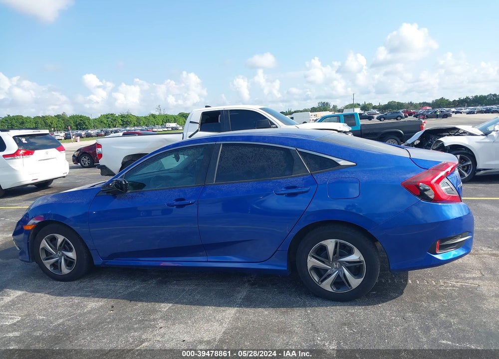 2019 HONDA CIVIC SEDAN VIN: 2HGFC2F63KH506821