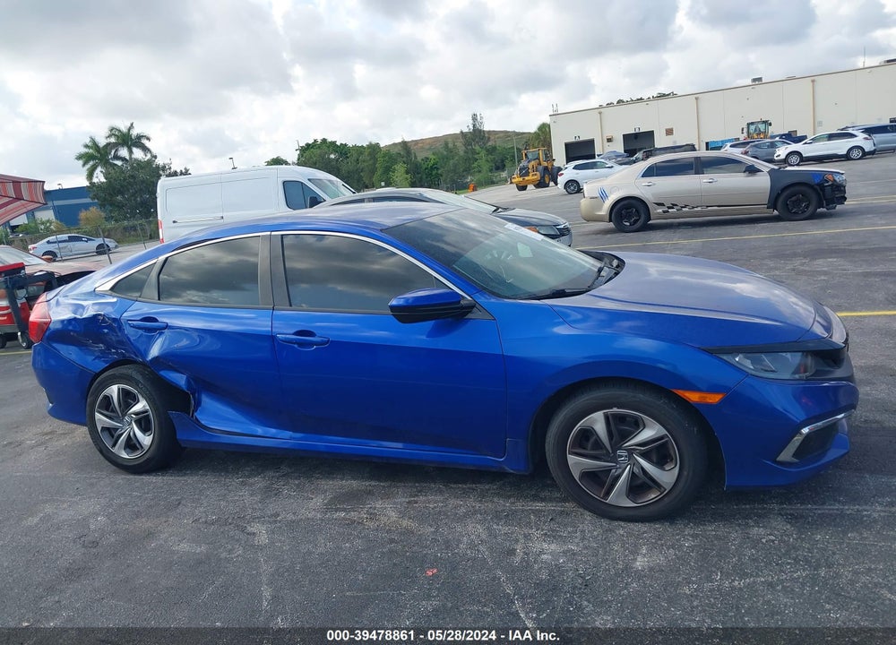 2019 HONDA CIVIC SEDAN VIN: 2HGFC2F63KH506821