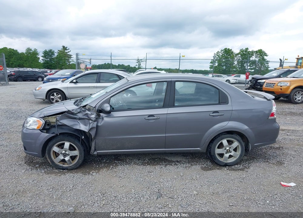 2007 CHEVROLET AVEO LT VIN: KL1TG56627B142163