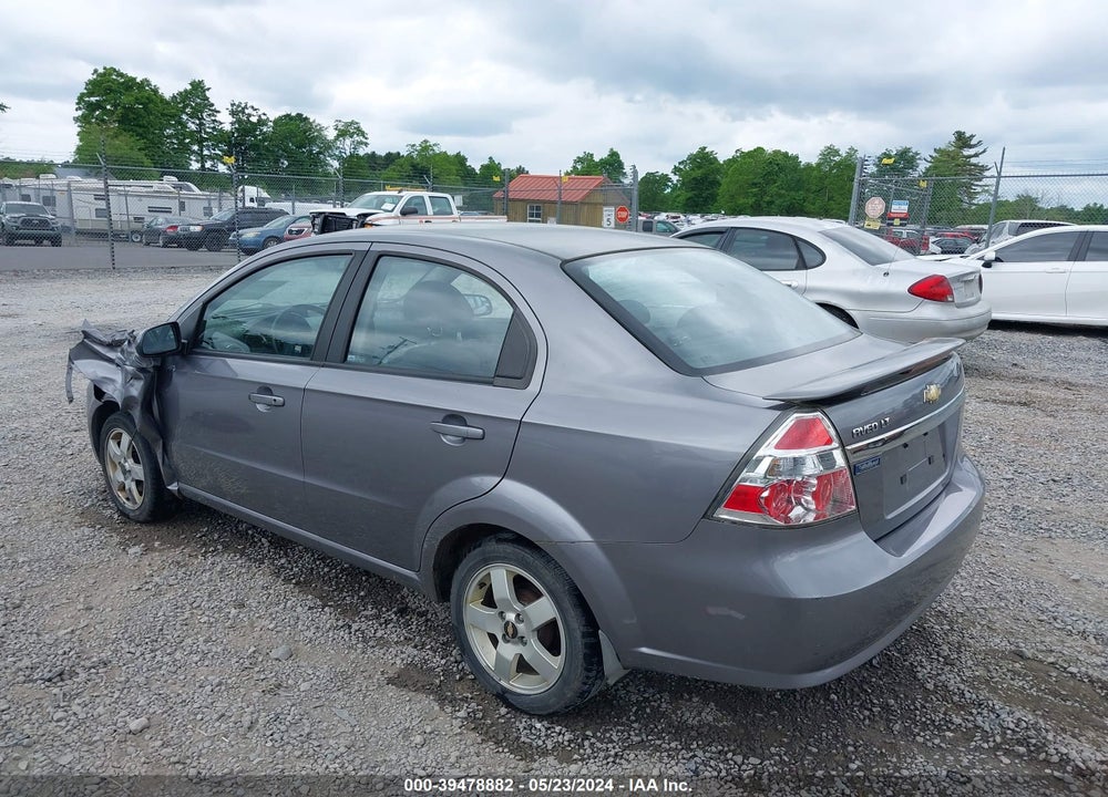 2007 CHEVROLET AVEO LT VIN: KL1TG56627B142163