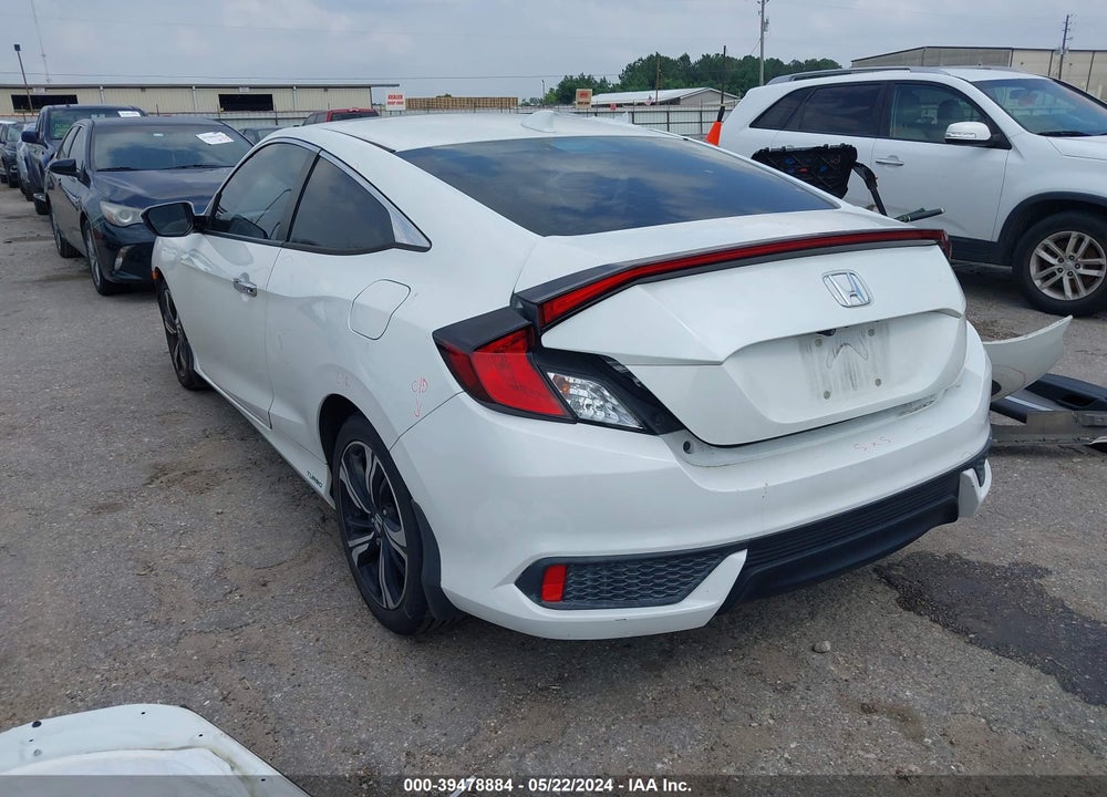 2016 HONDA CIVIC TOURING VIN: 2HGFC3B91GH358648