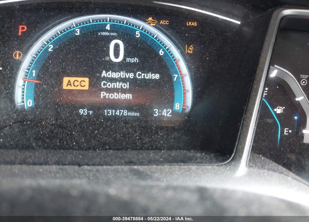 2016 HONDA CIVIC TOURING VIN: 2HGFC3B91GH358648