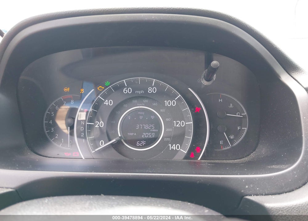 2013 HONDA CR-V EX-L VIN: 2HKRM4H77DH611379