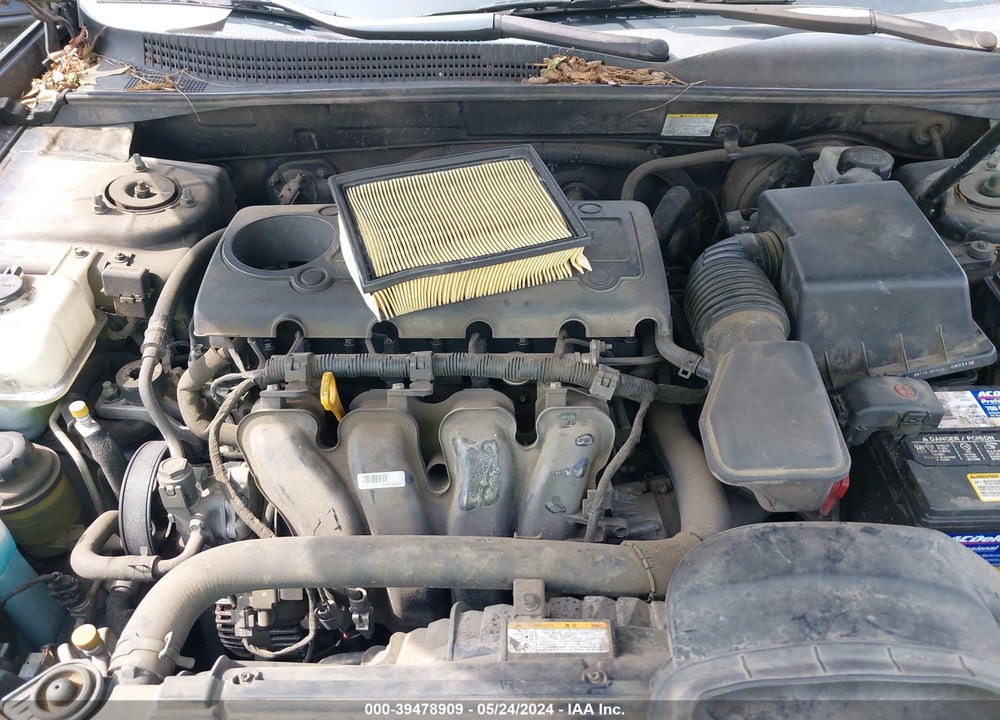 2009 HYUNDAI SONATA GLS VIN: 5NPET46C09H453265