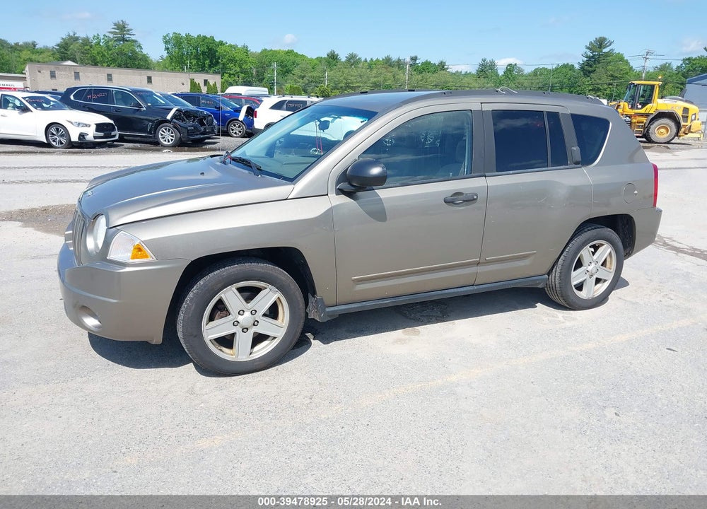 2008 JEEP COMPASS SPORT VIN: 1J8FT47W68D574134