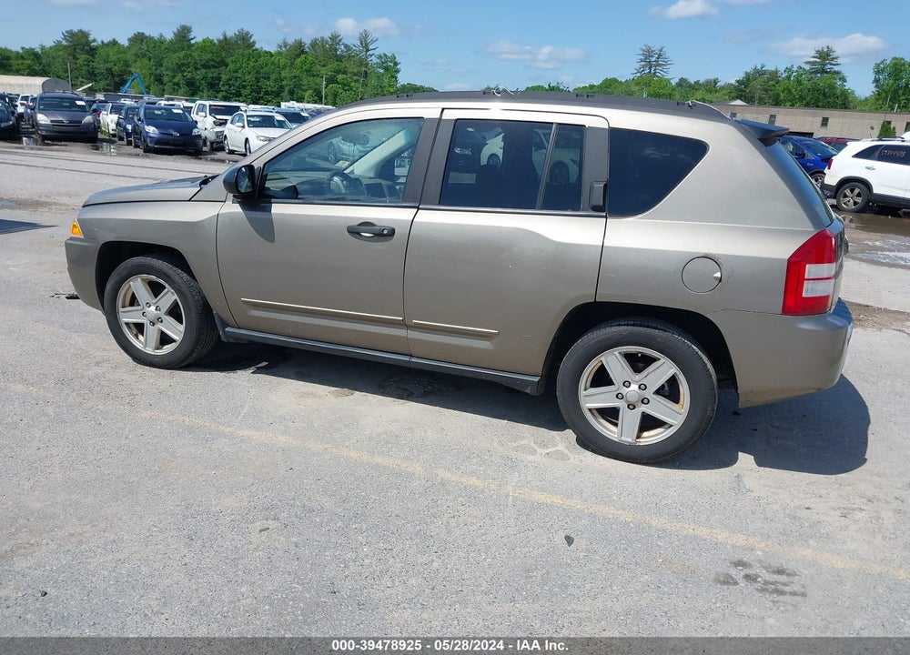 2008 JEEP COMPASS SPORT VIN: 1J8FT47W68D574134
