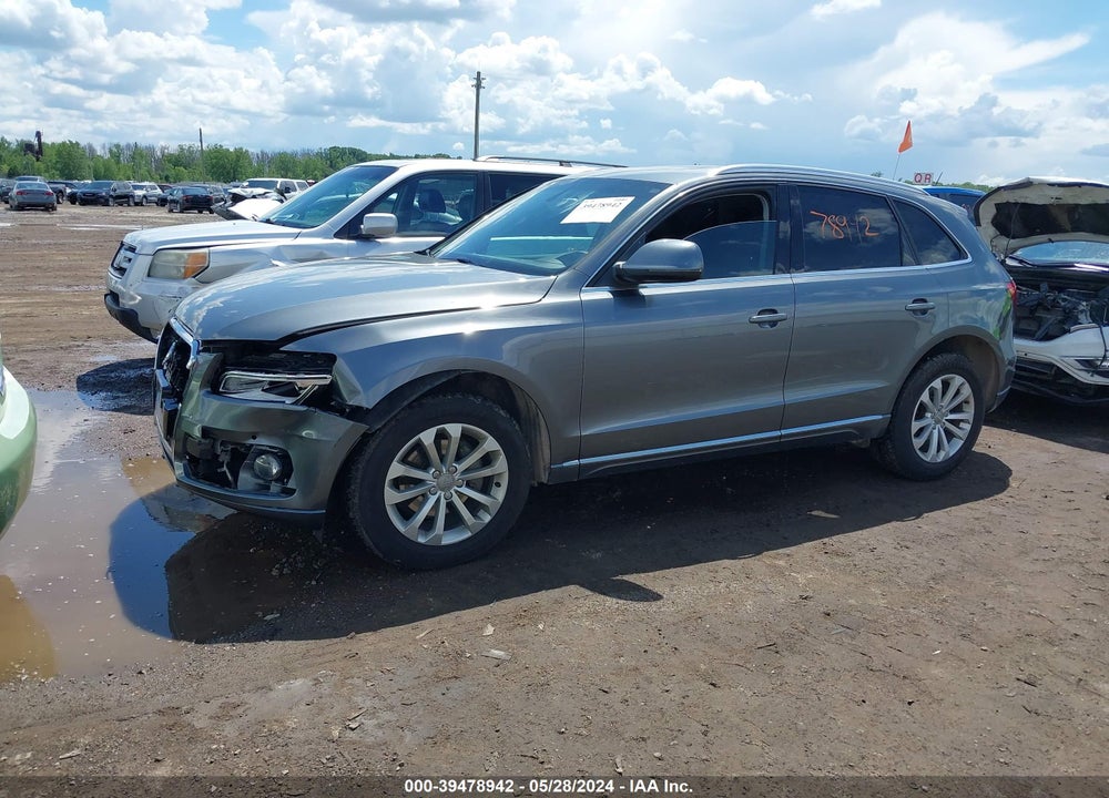 2014 AUDI Q5 2.0T PREMIUM VIN: WA1LFAFP9EA107002