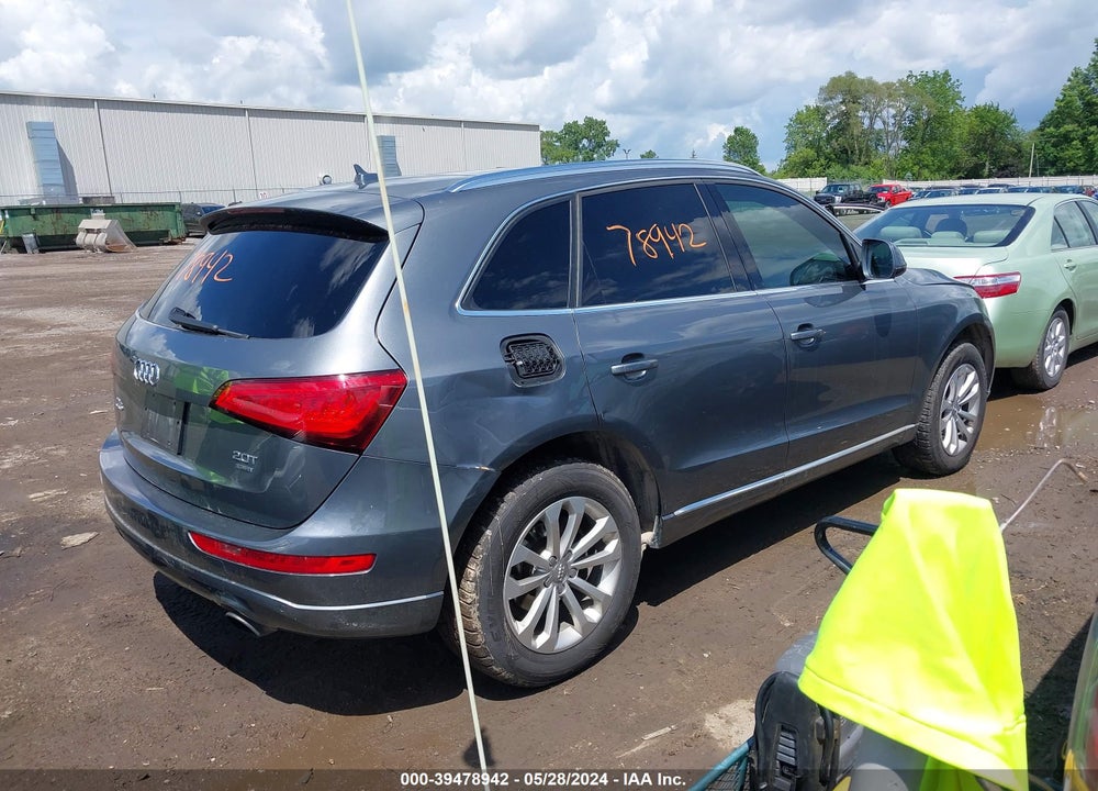 2014 AUDI Q5 2.0T PREMIUM VIN: WA1LFAFP9EA107002