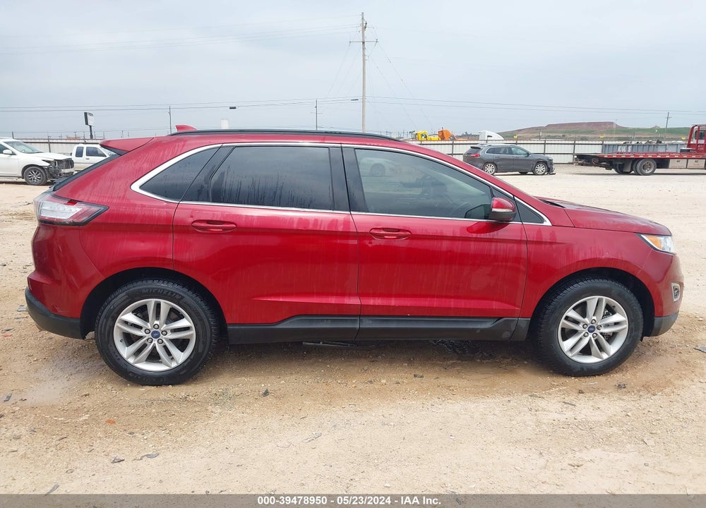 2018 FORD EDGE SEL VIN: 2FMPK3J8XJBB25520