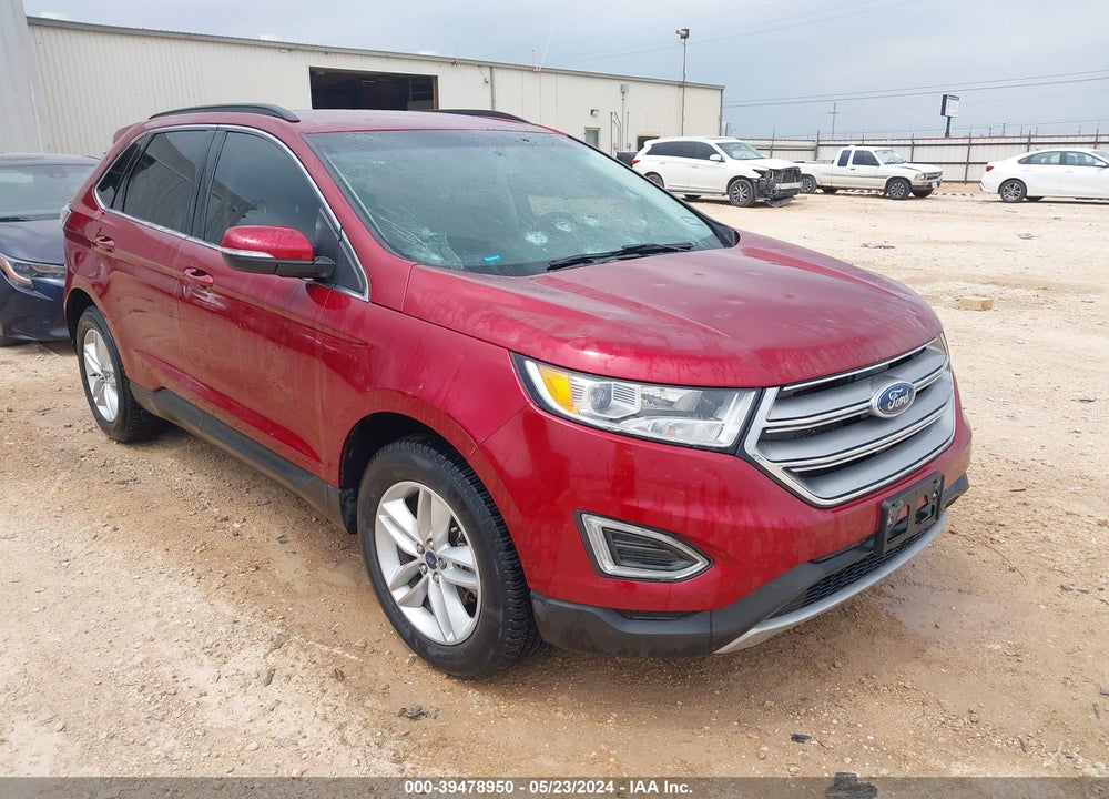 2018 FORD EDGE SEL VIN: 2FMPK3J8XJBB25520