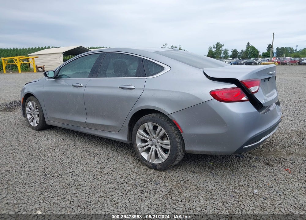 2015 CHRYSLER 200 LIMITED VIN: 1C3CCCABXFN626645