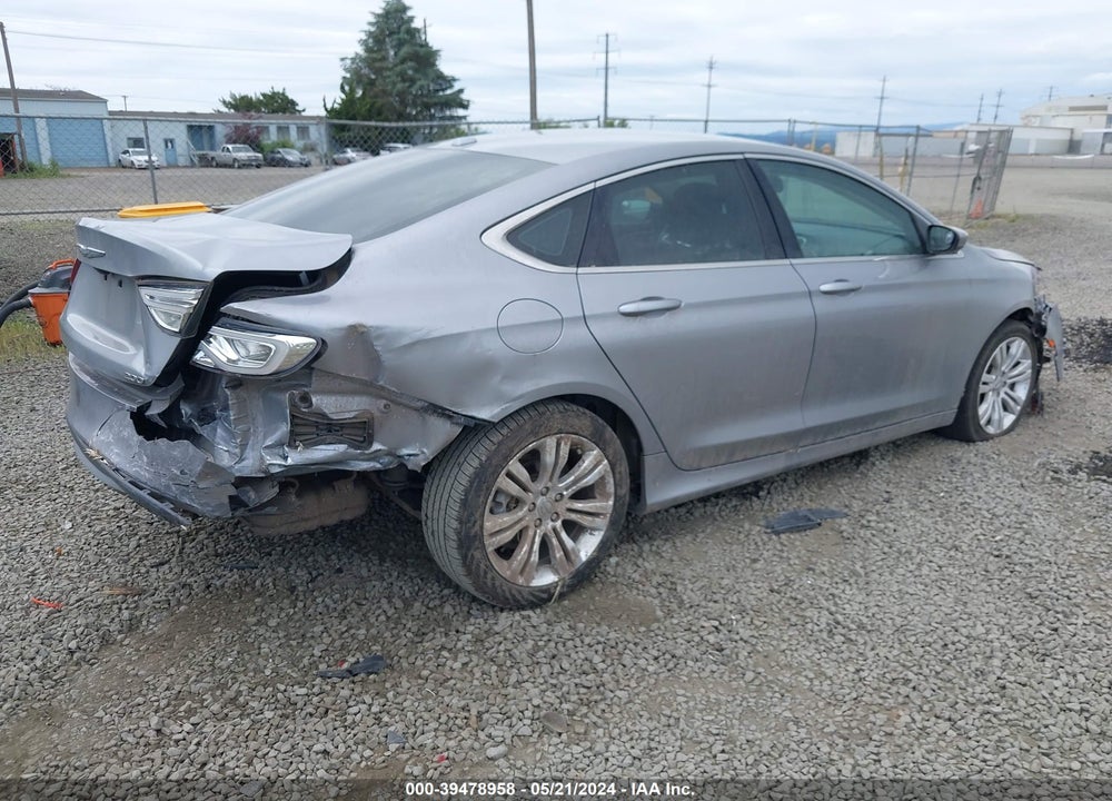 2015 CHRYSLER 200 LIMITED VIN: 1C3CCCABXFN626645