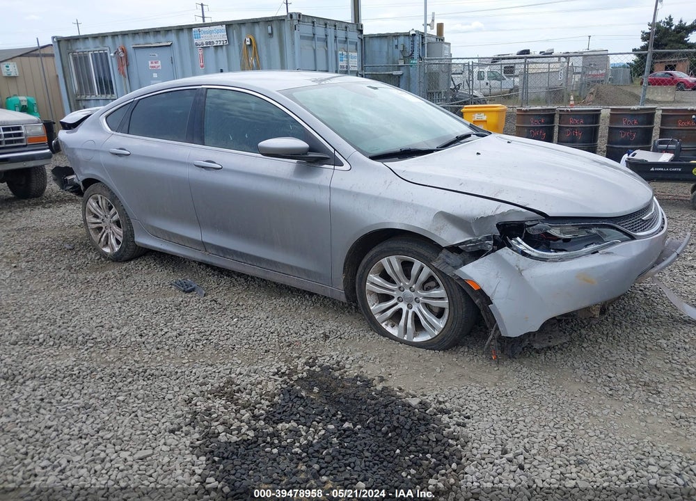 2015 CHRYSLER 200 LIMITED VIN: 1C3CCCABXFN626645
