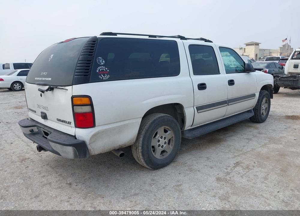 2004 CHEVROLET SUBURBAN 1500 LS VIN: 3GNEC16Z04G206954