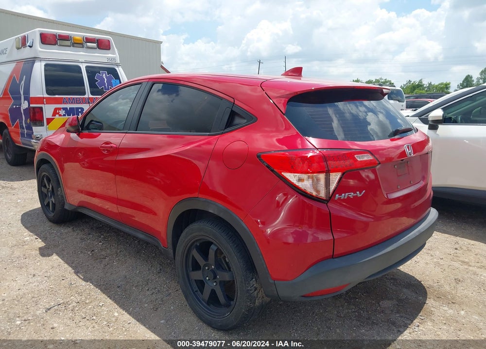2018 HONDA HR-V LX VIN: 3CZRU5H31JG704058