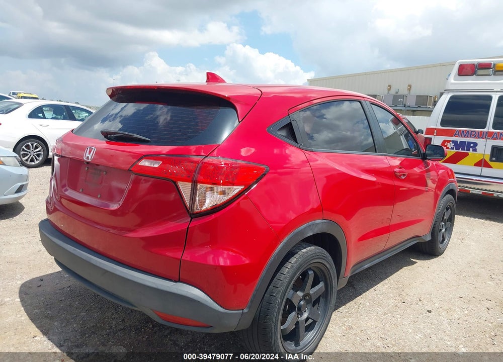 2018 HONDA HR-V LX VIN: 3CZRU5H31JG704058