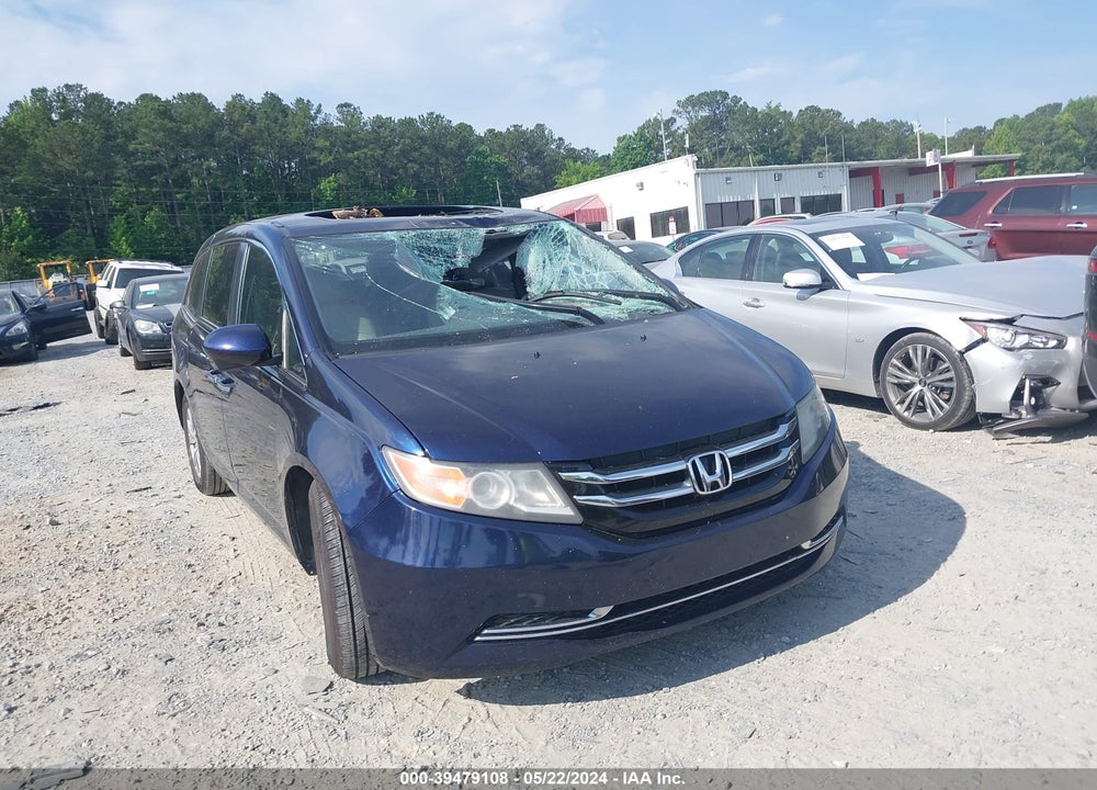 2017 HONDA ODYSSEY EX-L VIN: 5FNRL5H65HB021315