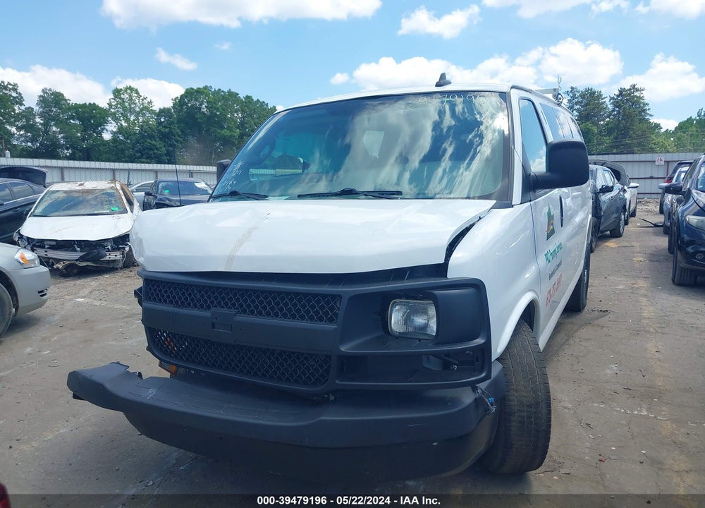 2016 CHEVROLET EXPRESS 2500 WORK VAN VIN: 1GCWGAFF9G1231541