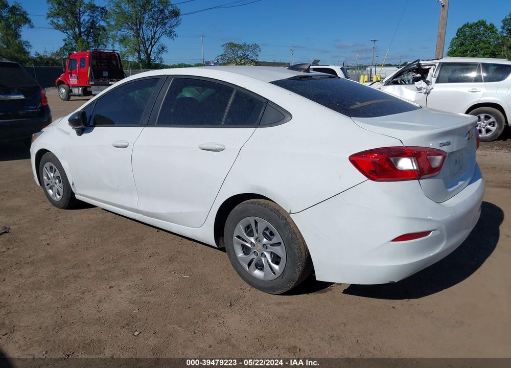 2019 CHEVROLET CRUZE CVT (FLEET ORDERS ONLY) VIN: 1G1BJ5SMXK7103917