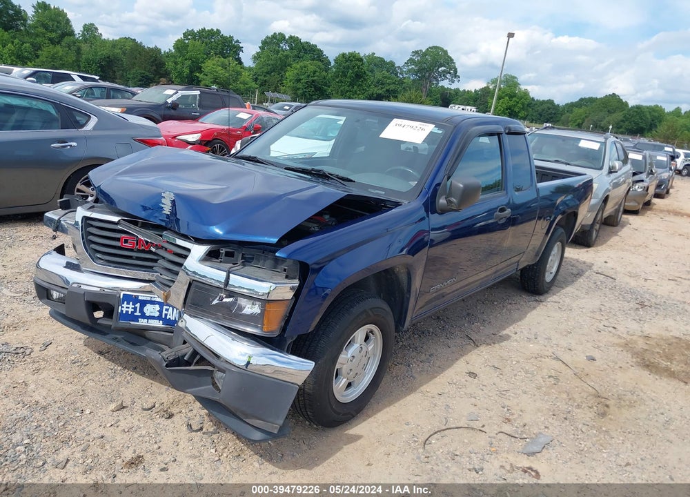 2004 GMC CANYON SLE VIN: 1GTCS196548221847