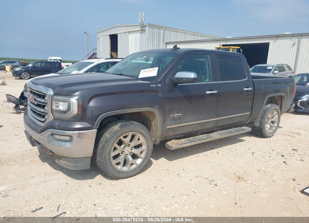 2016 GMC SIERRA 1500 SLT VIN: 3GTU2NEC6GG219756