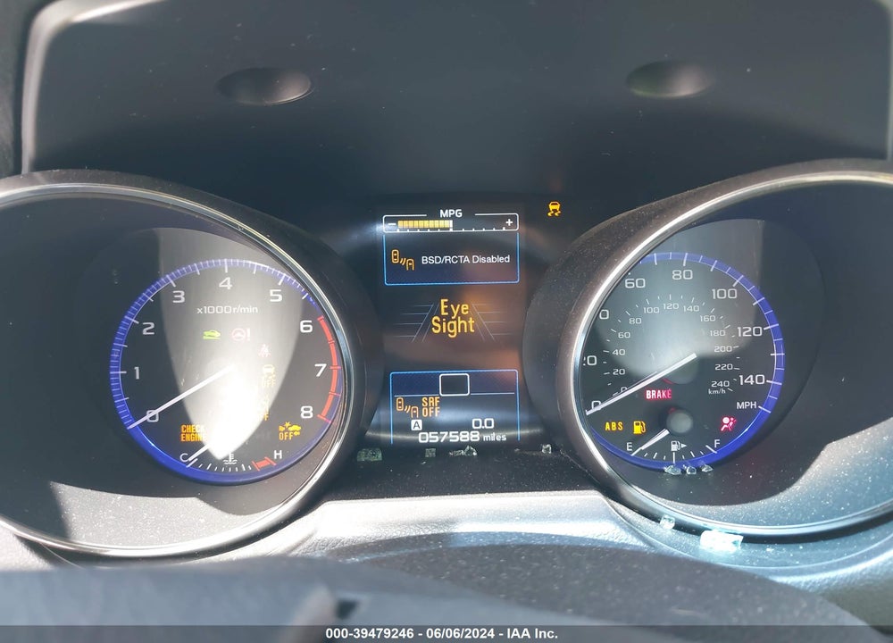 2017 SUBARU OUTBACK 2.5I PREMIUM VIN: 4S4BSAFC8H3219823
