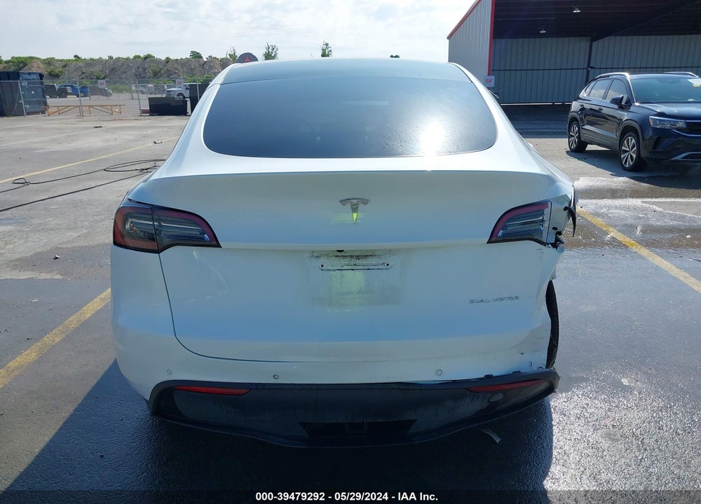 2021 TESLA MODEL Y LONG RANGE DUAL MOTOR ALL-WHEEL DRIVE VIN: 5YJYGDEE5MF299857