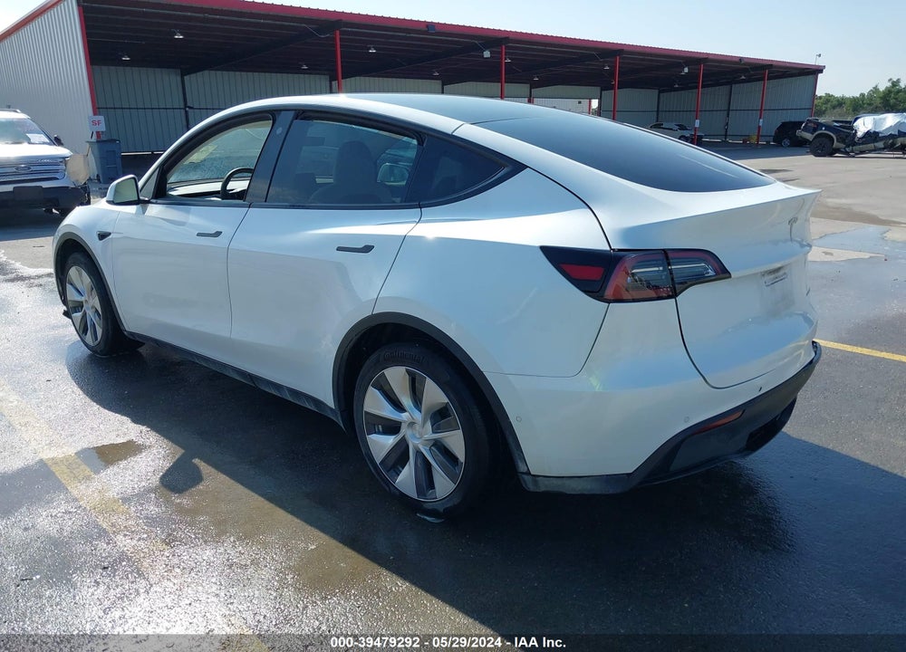 2021 TESLA MODEL Y LONG RANGE DUAL MOTOR ALL-WHEEL DRIVE VIN: 5YJYGDEE5MF299857