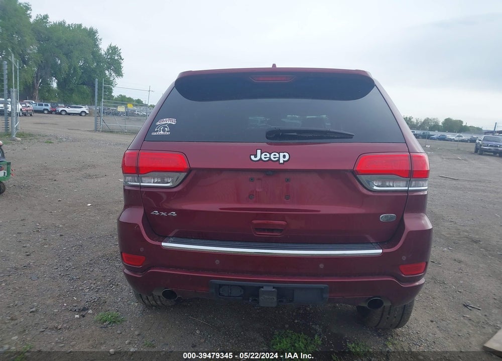 2021 JEEP GRAND CHEROKEE OVERLAND 4X4 VIN: 1C4RJFCG3MC586990