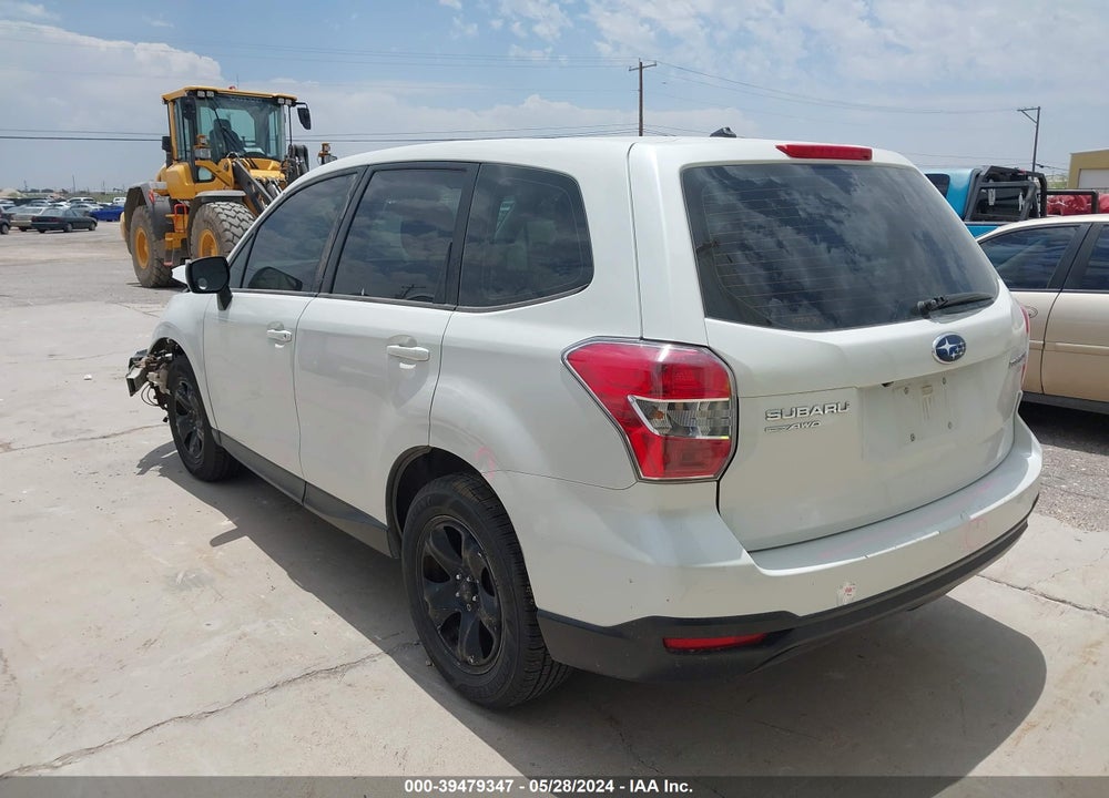 2015 SUBARU FORESTER VIN: JF2SJAAC3FG590653