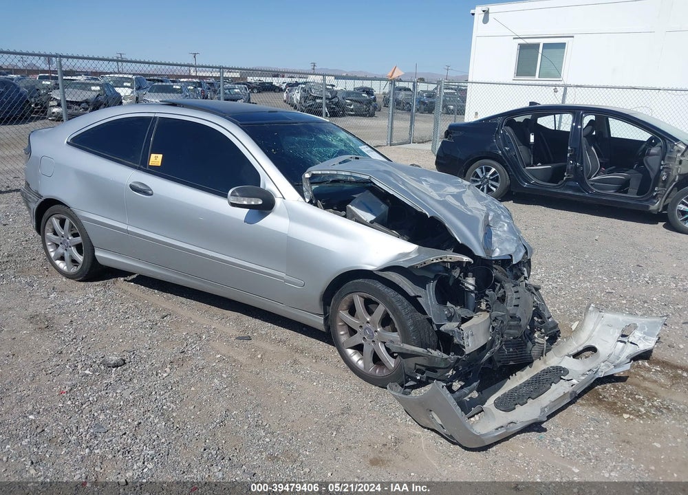 2004 MERCEDES-BENZ C 230 KOMPRESSOR SPORT VIN: WDBRN40J54A590896